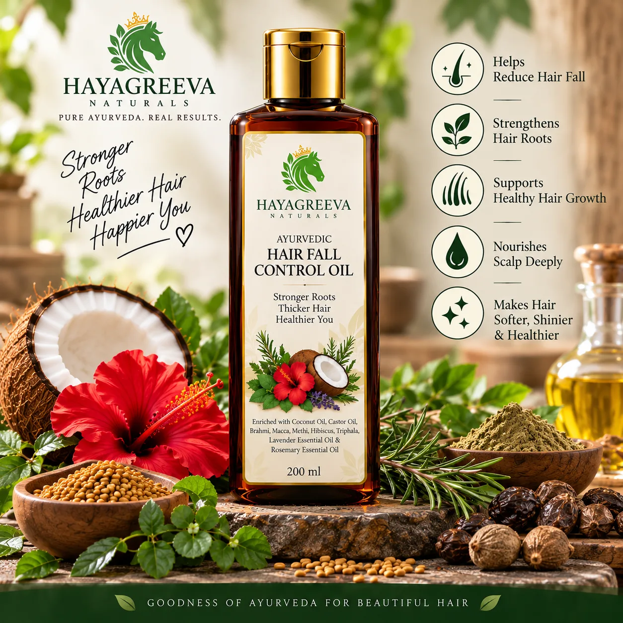 Ayurvedic Hair Fall Control oil